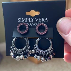 Vera Wang earrings